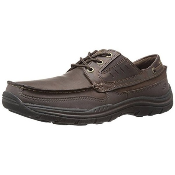 Skechers Other - Mens Skechers Leather Expected Gembel Oxford Shoes